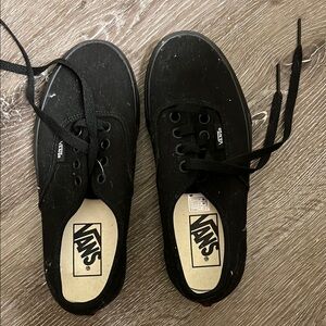 Vans Kids Black Sneakers